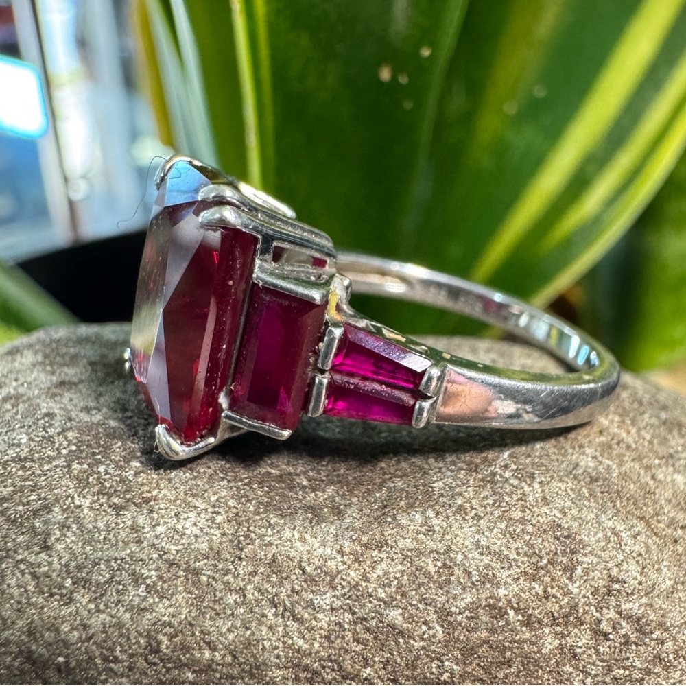 Sterling Ruby Ring - image 2